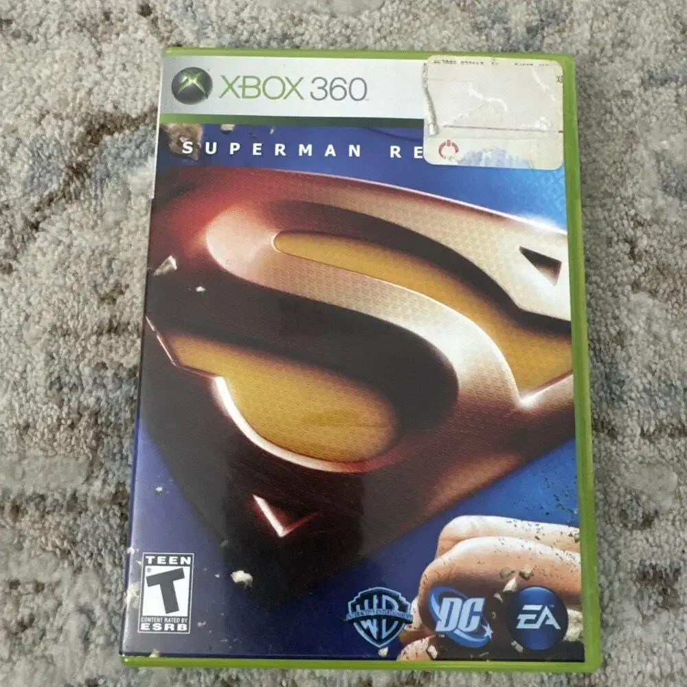 Superman Returns (Microsoft Xbox 360, 2006) CIB Tested